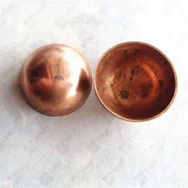 Custom Copper Hollow Half Sphere 20-500mm Metal Hemisphere Ball For Decorative