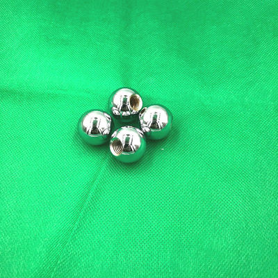 3/4 Inch Threaded Hole 19mm Stainless Steel Drilled Ball M6 Tapper Steel Balls